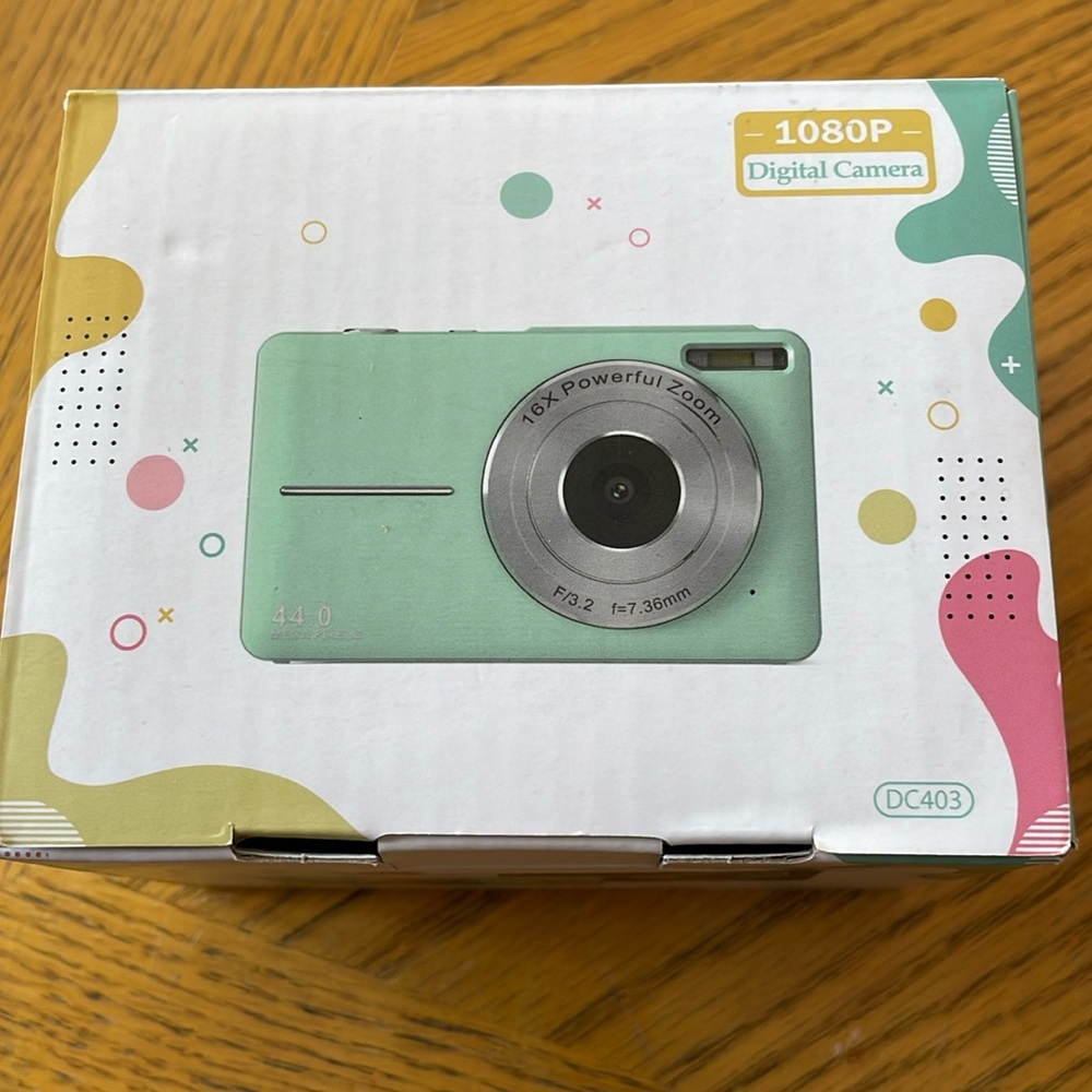 Better Life HD 1080P Digital Camera 44MP Digital SLR Camera 16X Power Zoom Black - Picture 2 of 6